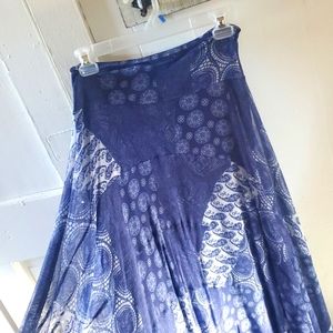 ANTHROPOLOGIE-WESTON High-Low Skirt